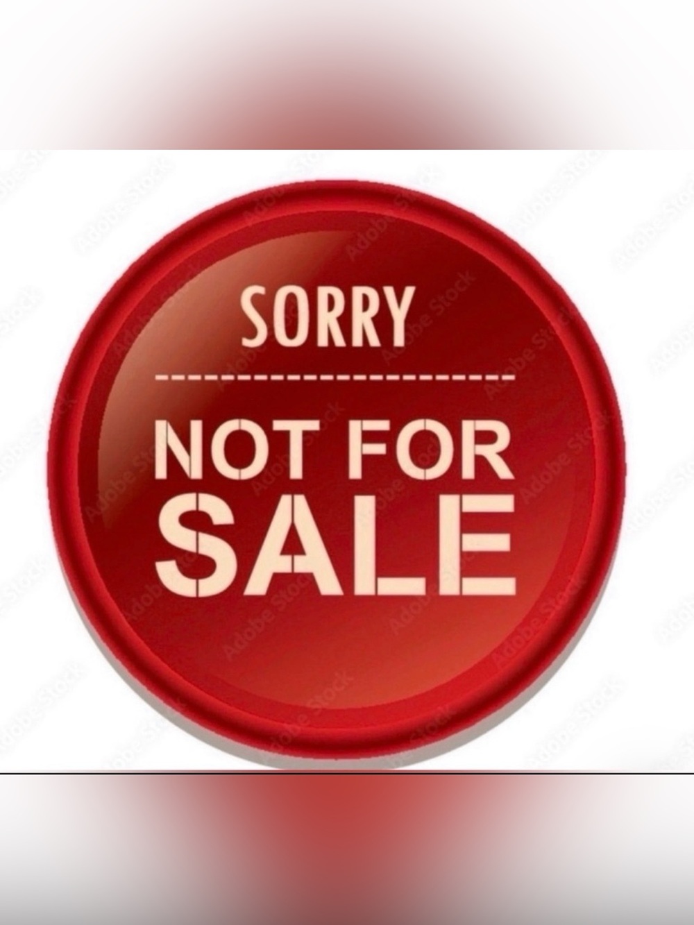 Not for sale